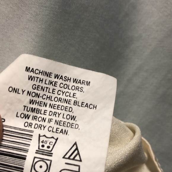 Maternity black cream embroider tank top blouse sleeveless polyester motherhood - Picture 8 of 10